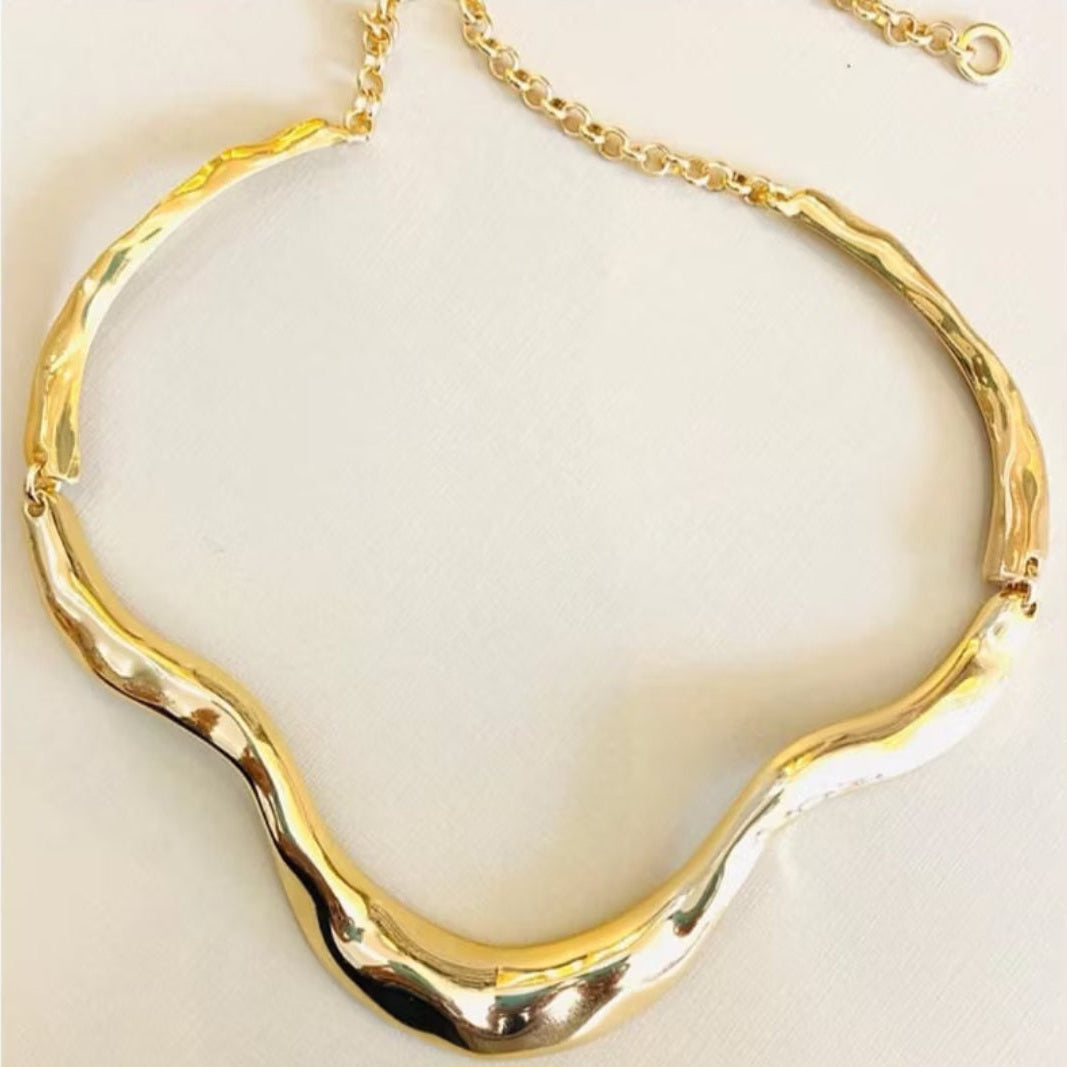 Colar folheado articulado Lady