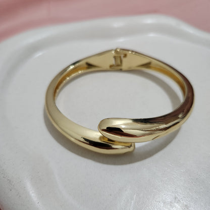 Pulseira bracelete Lívia Folheada a ouro 18k