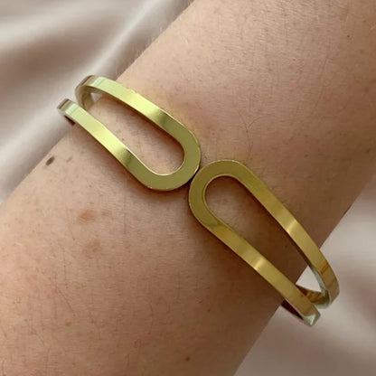 Bracelete Gisele em aço inoxidável 316l