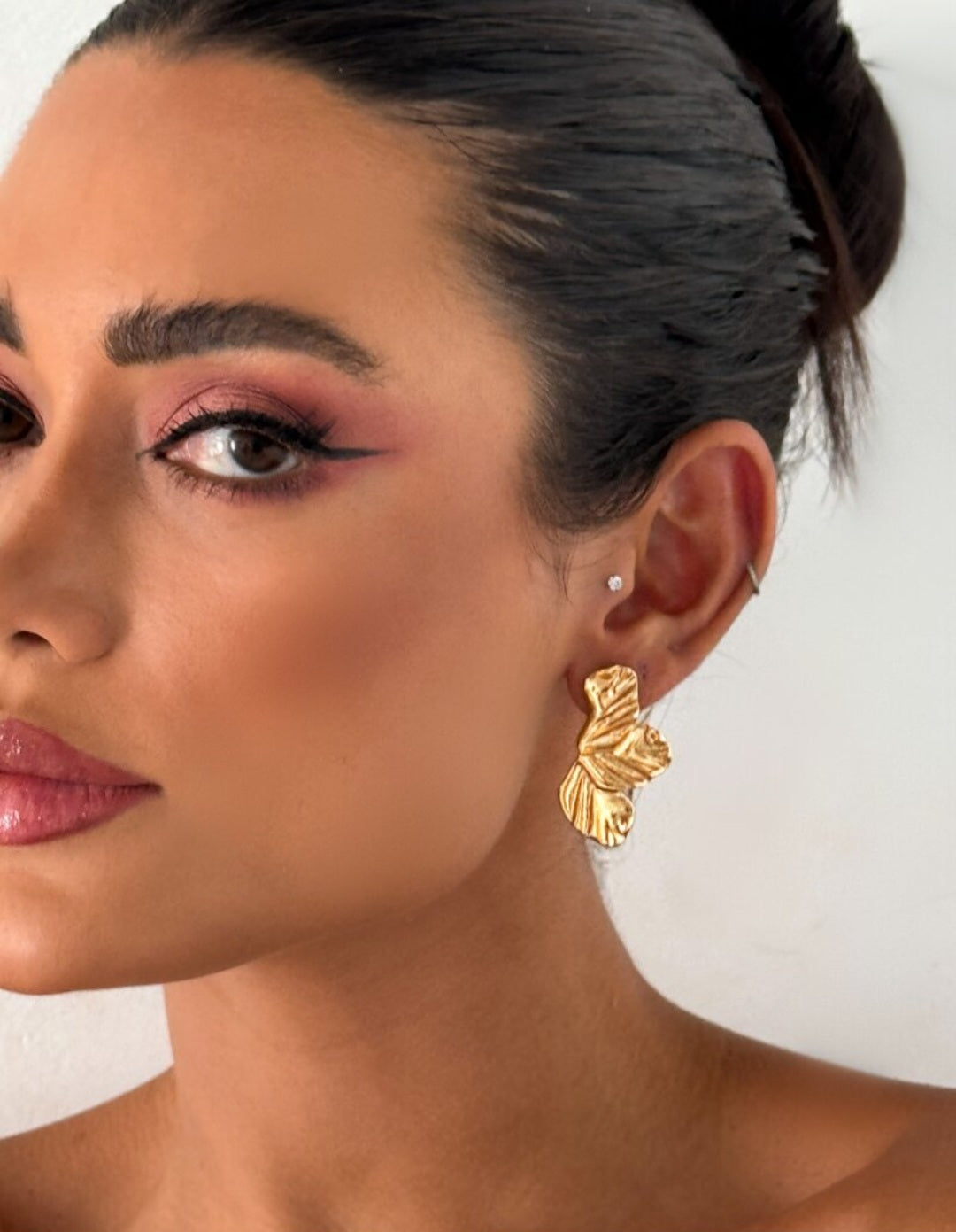 Brincos Folheado a ouro 18k Lucimara